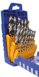 FISCH HSS Brad Point Drill Bit Set - 21 pcs